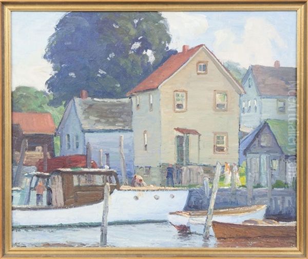 Boats At The Dock - view 1