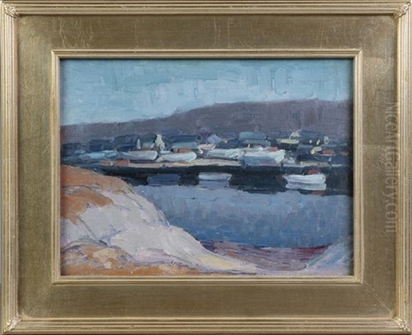 Harbor At Evening - view 1