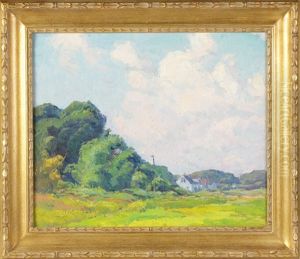 Landscape With House by George A. Renouard