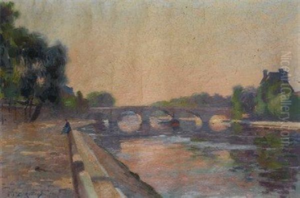 Le Pont Royal A Paris - view 1