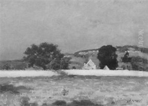 Saint Leon-sur-vezere, La Maison Rouge, Hameau De Chaben by Jules Ernest Renoux