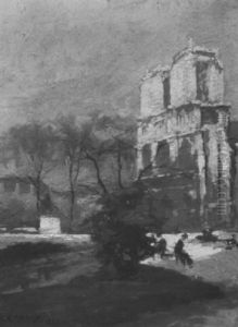Notre Dame An Einem Sonnigen Fruhlingstag