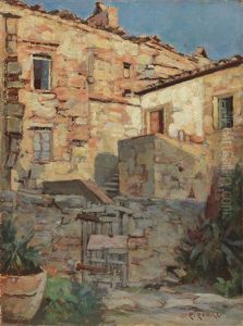 Veduta Di Borgo by Renuccio Renucci