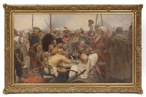 Reply Of The Zaporozhian Cossacks To Sultan Mehmed Iv Of The Ottoman Empire by Repin Iliya