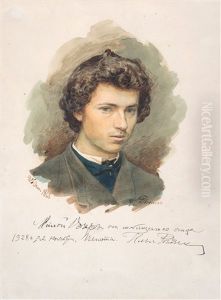 Self Portrait by Repin Iliya