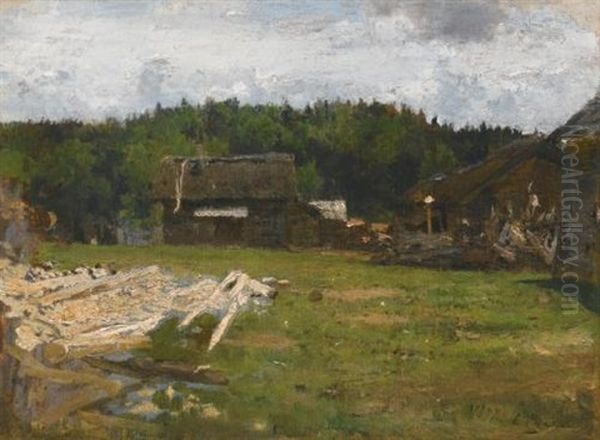Forest Clearing Near Chuguev, Ukraine - view 1