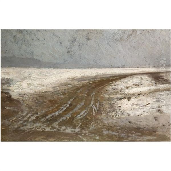 Road In Winter - view 1