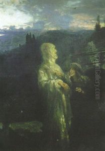 Kristus Nayttaytyy Maria Magdalenalle by Repin Iliya