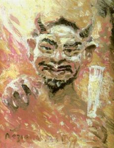 Liggande Man by Repin Iliya