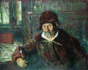 Self-portrait by Repin Iliya