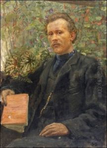 Miehen Muotokuva by Yuri Il'ich Repin