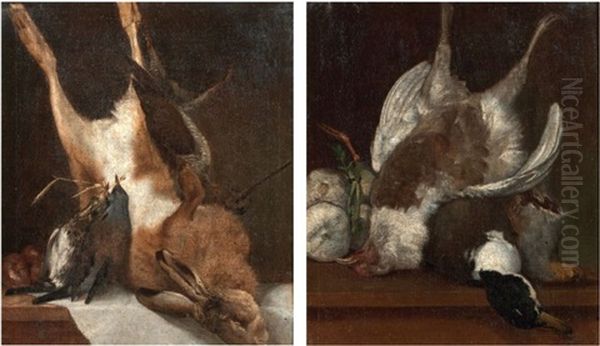Natura Morta Con Cacciagione (2 Works) - view 1