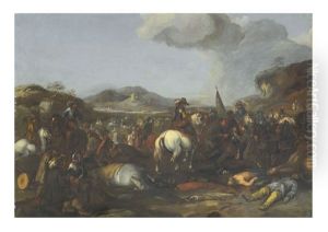 Scontro Di Cavalieri by Pandolfo Reschi