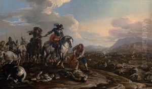 Chocs De Cavalerie (pair) by Pandolfo Reschi
