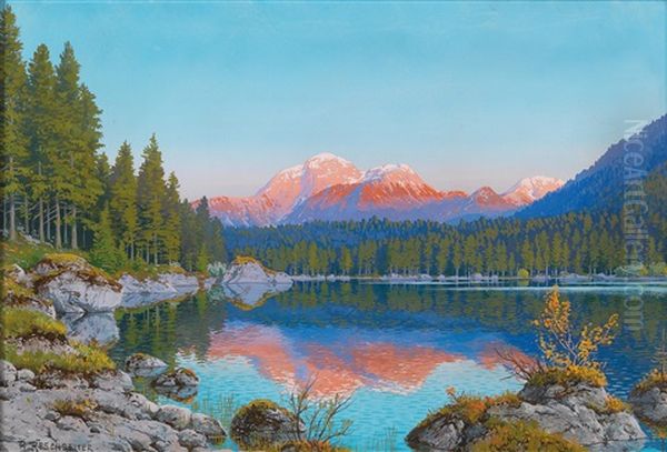 The Hintersee In The Ramsau - view 1