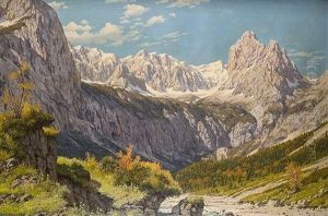 Hollental Mit Zugspitze