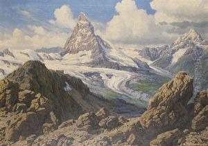 Matterhorn by Rudolf (Robert) Reschreiter