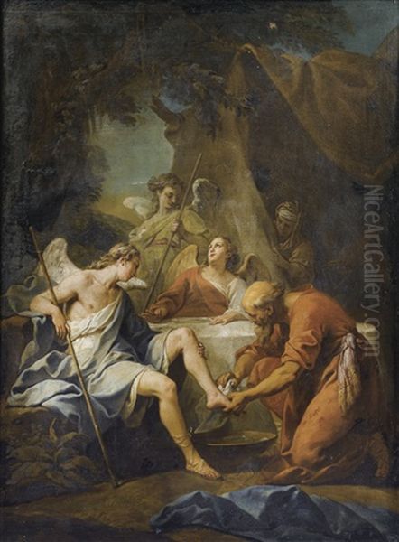 Abraham Et Les Trois Anges - view 1