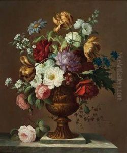 "blumenvariation In Einem Prunkgefas"