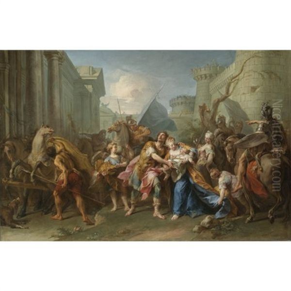 Hector Taking Leave Of Andromache - view 1