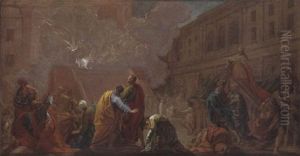 La Consecration Du Temple De Salomon by Jean Restout the Younger