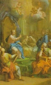 Christus Unter Den Schriftgelehrten by Jean Restout the Younger