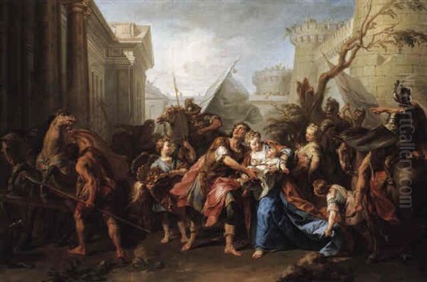 Hector Taking Leave Of Andromache - view 1