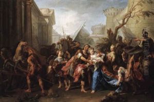 Hector Taking Leave Of Andromache