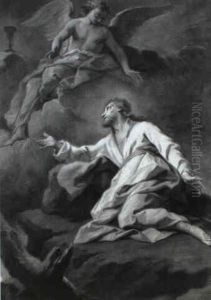 Le Christ Au Jardin Des Oliviers by Jean Restout the Younger