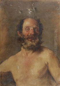 Tete D'homme by Jean Bernard Restout