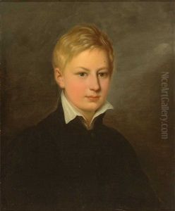 Meisterliches Portrait Des Moritz Hohenthal Im Alter Von 13 Jahren