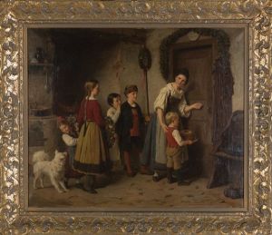 Delivering A Christmas Cake