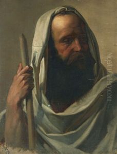 Portrait Of An Apostle by Otto Rethel
