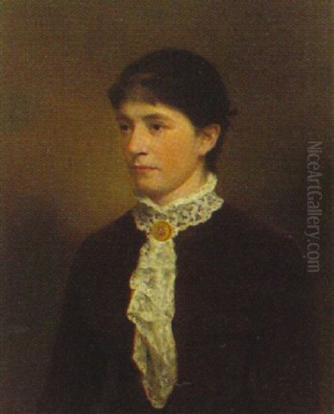 Brustbildnis Von Clara Caron - view 1