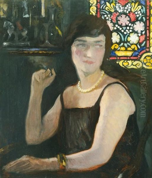 Woman Portrait, Agoston Benghardt Painter's Wife - view 1