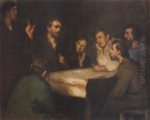 Krisztus Az Apostolok Kozott (christ Among The Disciples)