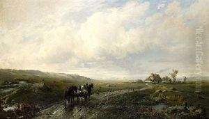 Auf Der Landstrase by Karl Lorenz Rettich