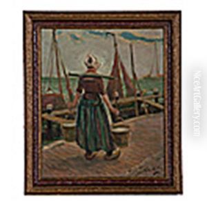 Dutch Maiden Carrying Water Dutch Maiden Carrying Water