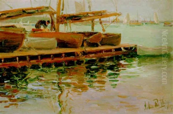 Boat Dock (marblehead Yacht Club) - view 1