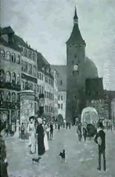 Alt-nurnberger Strassenszene - view 1