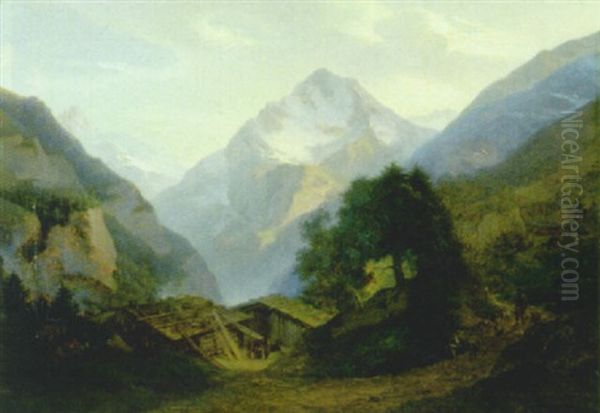 Blick Auf Den Bristenstock - view 1