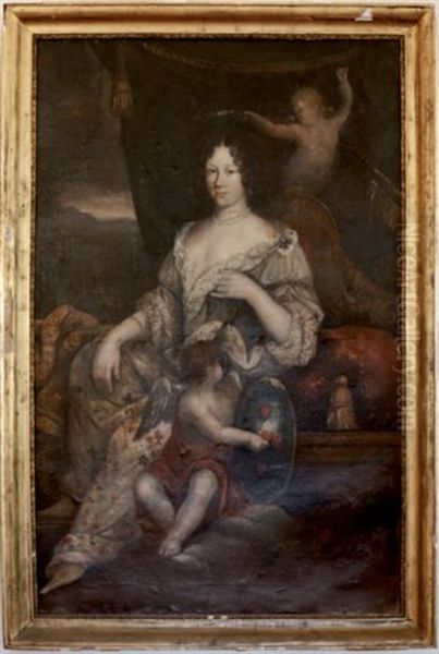 Portrait De Femme, Allegorie De L'amour - view 1