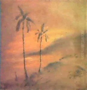 Amanecer En El Caribe by Armando Reveron