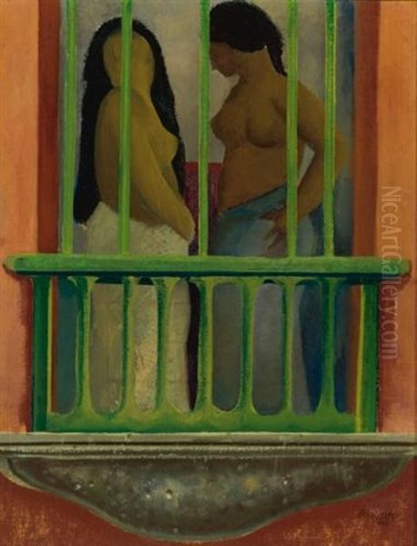 Mujeres En El Balcon - view 1