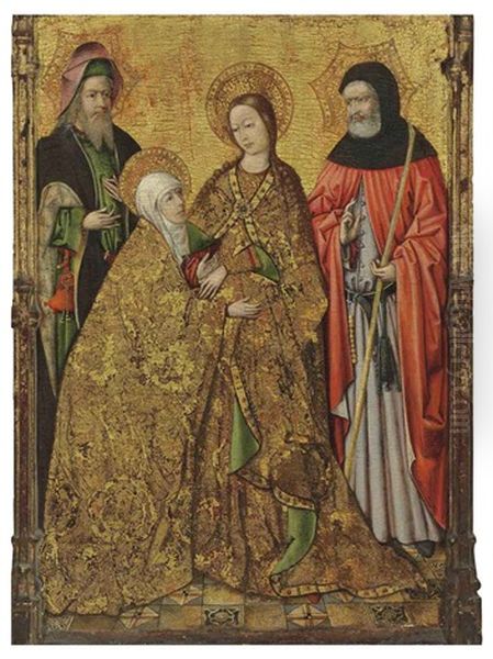 The Visitation With Saints Zacharias And Joseph - view 1