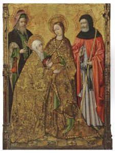 The Visitation With Saints Zacharias And Joseph