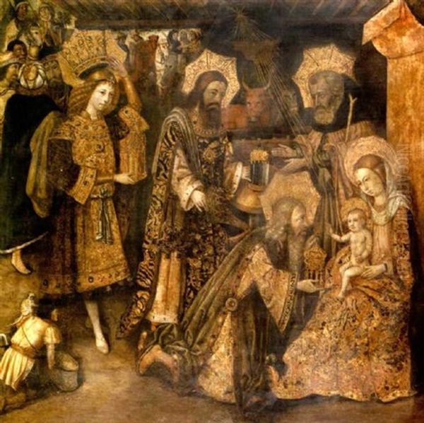 The Adoration Of The Magi (attr. In Collab. With Artist's Studio) - view 1
