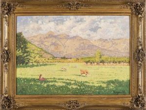Pascolo In Val Chiusella by Enrico Reycend