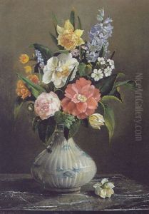 Flower Still Life by Wybe Reyenga