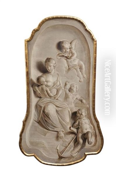 The Madonna And Child With Putti - view 1